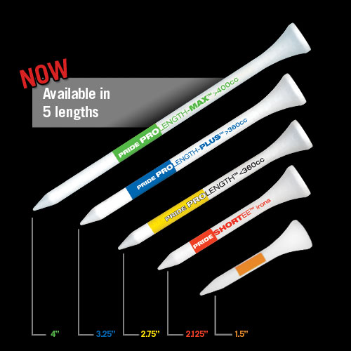 Pride PTS 1 1/2in Tees Orange X 90 4 8