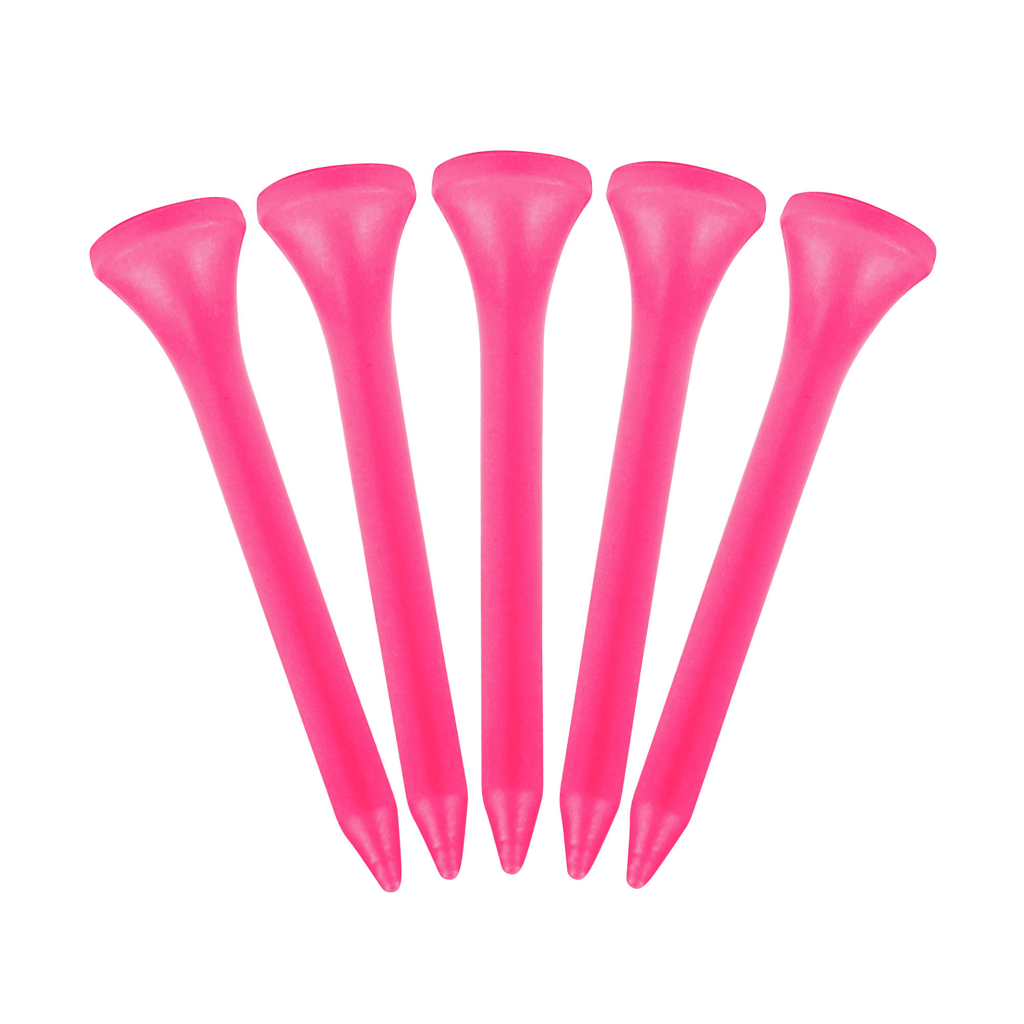Plastic Tees 2 1/8 bag x 40 Pink Masters Golf
